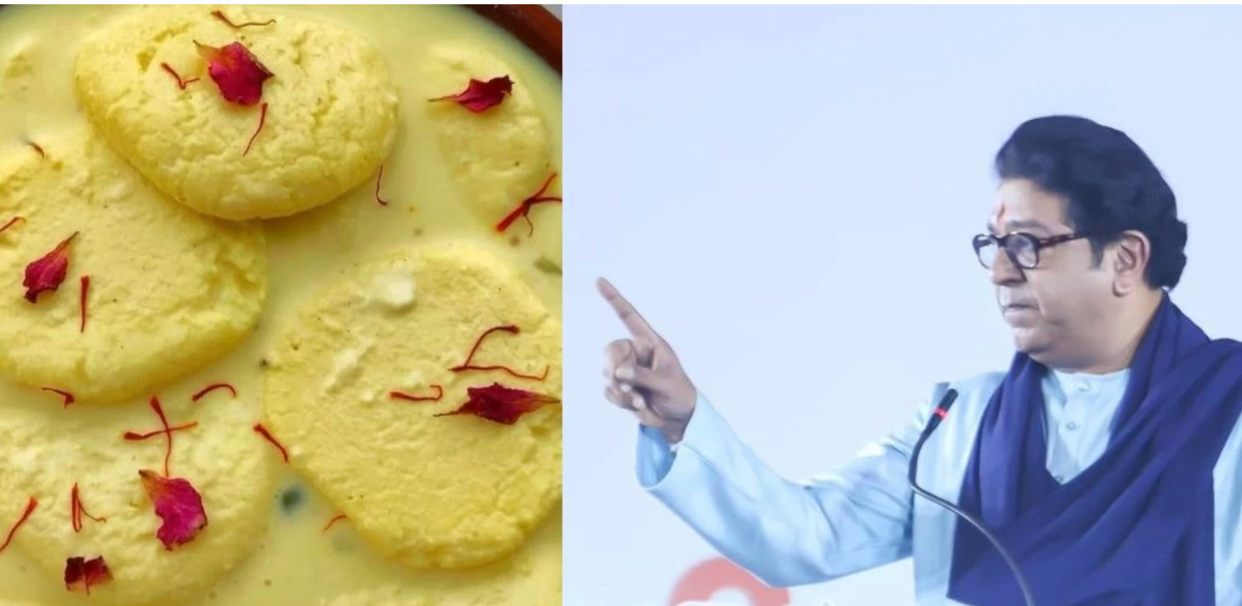 Raj Thackeray Rasmalai Jibe