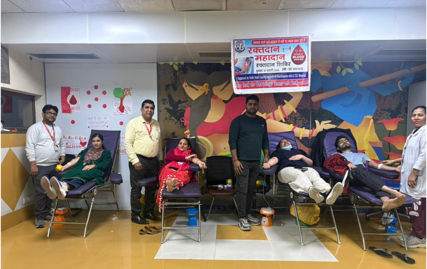 DSCI’s Second Blood Donation Camp